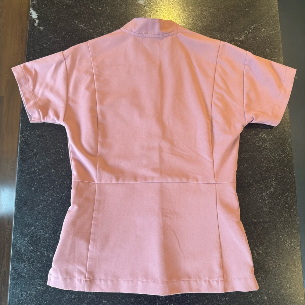 Figs scrub top mineral mauve xxs - Picture 2 of 4